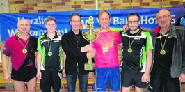 Tischtennisspieler der DJK gewinnen ihre Klasse in Rehau